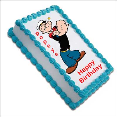 "Popeye - 2kgs (Photo cake) - Click here to View more details about this Product